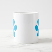 Mug café Empreinte de patte (Devant)