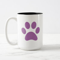 Mug café Empreinte de patte