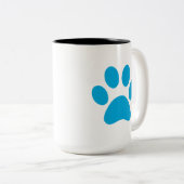 Mug café Empreinte de patte (Devant droit)