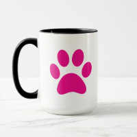 Mug café Empreinte de patte