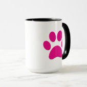 Mug café Empreinte de patte (Devant droit)