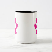 Mug café Empreinte de patte (Centre)