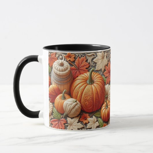 Mug Café en céramique Citrouille (Gauche)