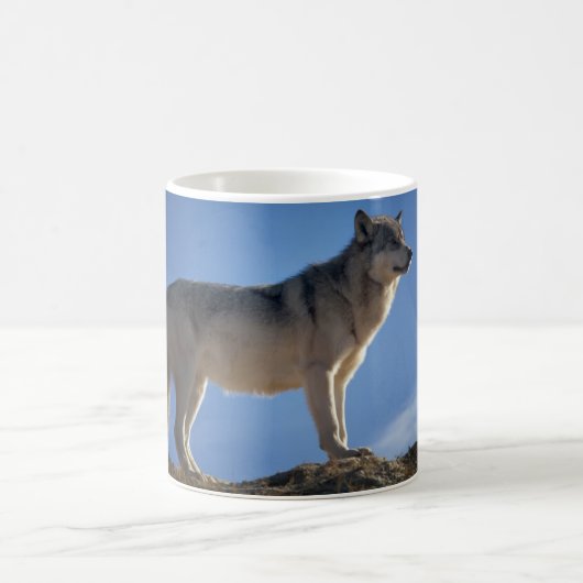Mug Café en céramique Mug-Wolf (Centre)