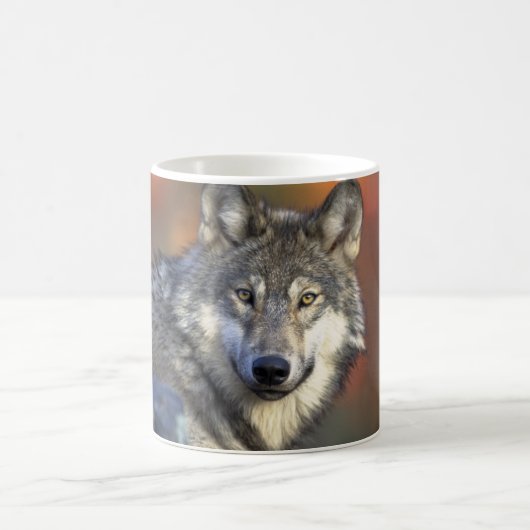 Mug Café en céramique Mug-Wolf (Centre)