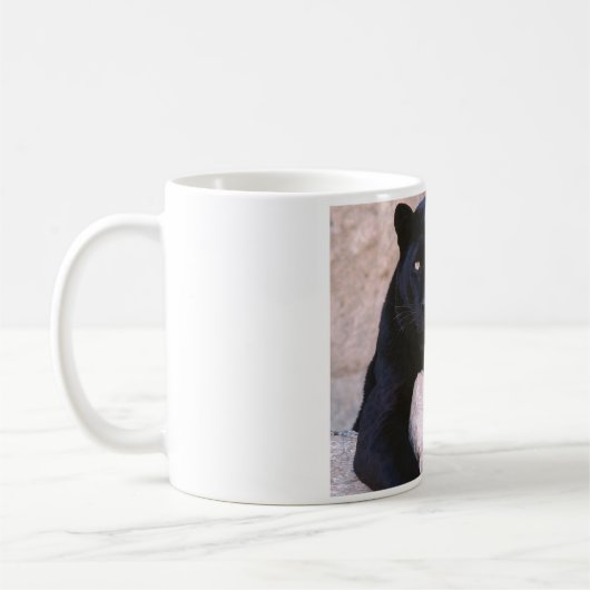 Mug café en chat noir (Gauche)