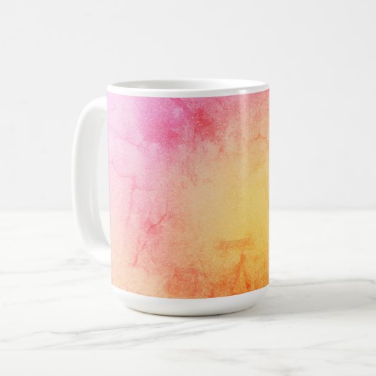 Mug café en marbre couchant (Devant gauche)