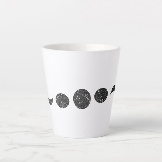 Mug café en phase lunaire (Devant)