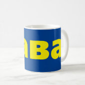 Mug Café en ukrainien (Devant droit)