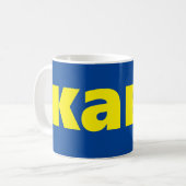 Mug Café en ukrainien (Devant gauche)