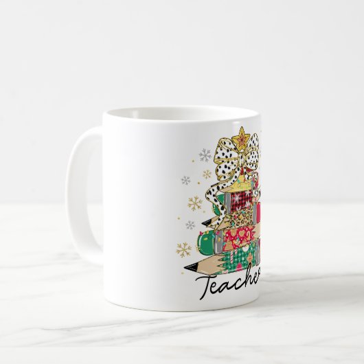 Mug café enseignant (Devant gauche)