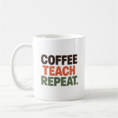 Mug Café Enseigner Répéter (Gauche)