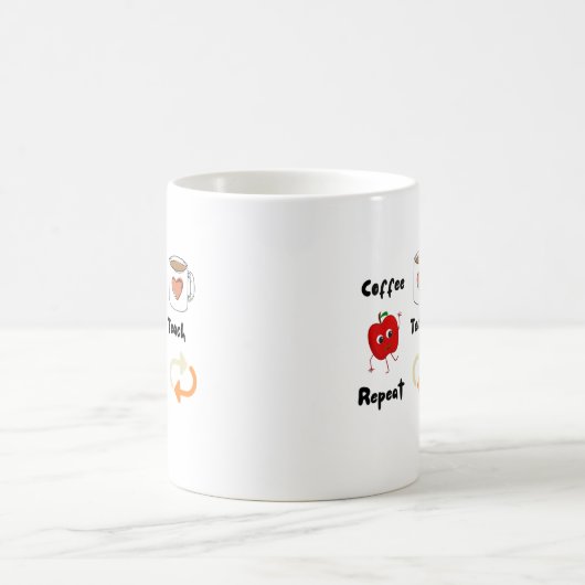 Mug Café, Enseigner, Répéter sur un (Centre)