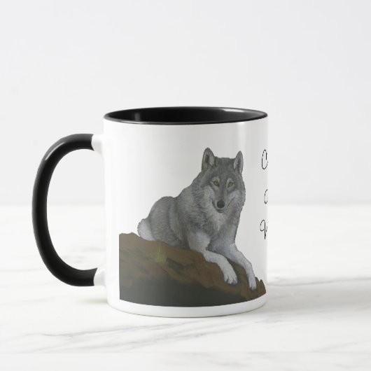 Mug Café entre loups (Gauche)