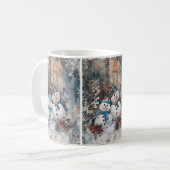 Mug café Ephemera de Noël (Devant gauche)