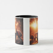 Mug café escargot pour l'automne (Centre)