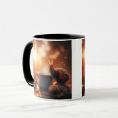 Mug café escargot pour l'automne (Devant gauche)