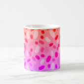 Mug Café et beignets Conception de festivals multicolo (Centre)