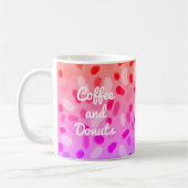 Mug Café et beignets Conception de festivals multicolo (Gauche)