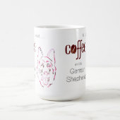 Mug Café et berger allemand (Centre)