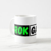 MUG CAFÉ ET BOGUE DE THÉ GROK GAMING (Devant gauche)