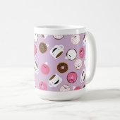 Mug café et butées toriques heureux (Devant droit)