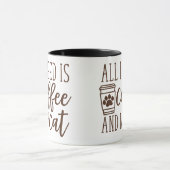 Mug Café et chat (Centre)