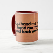 Mug Café et confiture de Crochet (Devant gauche)