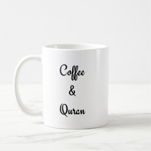 Mug Café Et Coran (Gauche)