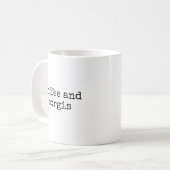 Mug Café et Corgis Corgi Drôle Amateur de Chien (Devant gauche)