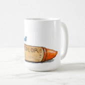 Mug Café et Coupe Couleur (Devant droit)