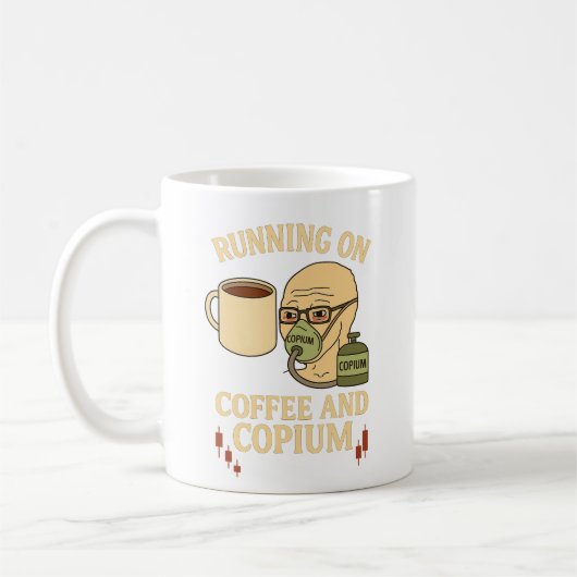 Mug Café et Crypto de cuivre (Gauche)