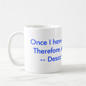 Mug Café et Descarte (Gauche)