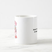 Mug Café et Donut Mieux Ensemble Style Rétro Groovy  (Centre)