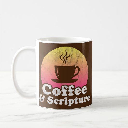 Mug Café et Écriture  (Gauche)