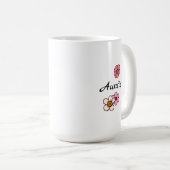Mug Café et fleurs Cute Kawaii (Devant droit)