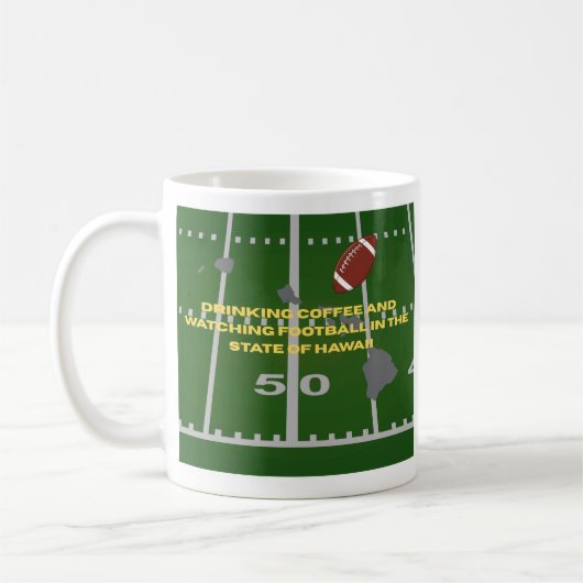 Mug Café et Football à Hawaï (Gauche)