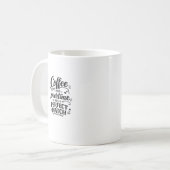 Mug Café et Heures Supplémentaires Parfaite Correspond (Devant gauche)