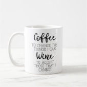 Mug Café et Humour à vin (Gauche)