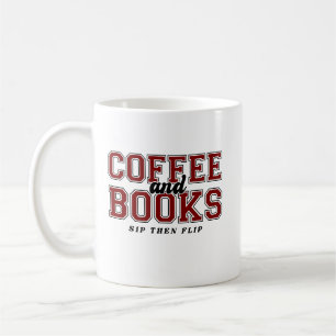 Mug Café et livres Sirotez puis retournez Livre passio