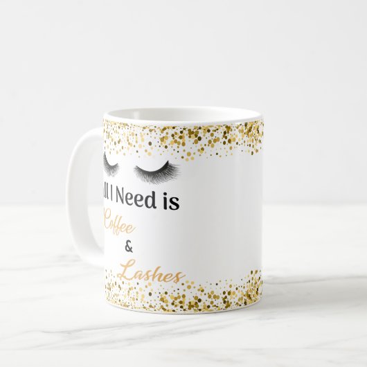 Mug Café et mèches (Devant gauche)