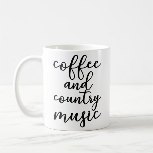 Mug Café et musique country (Gauche)
