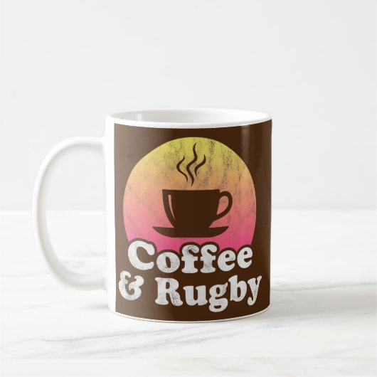 Mug Café et rugby (Gauche)