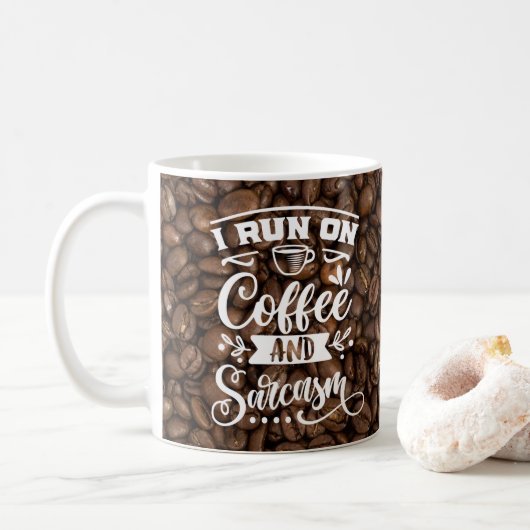 Mug Café et Sarcasme (Avec donut)