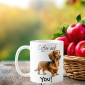 Mug Café et toi ! Dachshund Cute