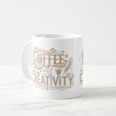 Mug Café et Typographie Créative (Devant gauche)