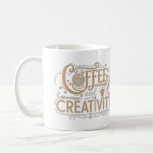 Mug Café et Typographie Créative