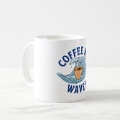 Mug Café et Vagues (Devant gauche)