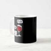 Mug Café et vin elle m'aime davantage (Devant gauche)