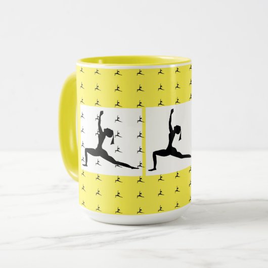 Mug Café et yoga (Devant gauche)